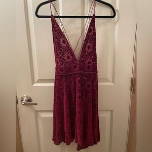 Intimately Free People Velvet Burnout Slipdress